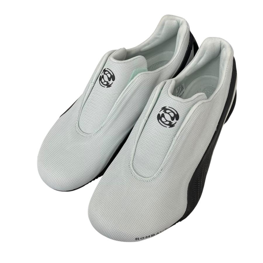 【値下げ】PUMA×ROMBAUT LEVITATION スニーカー 401182-01 ブルー×ブラック サイズ：27cm (EC)