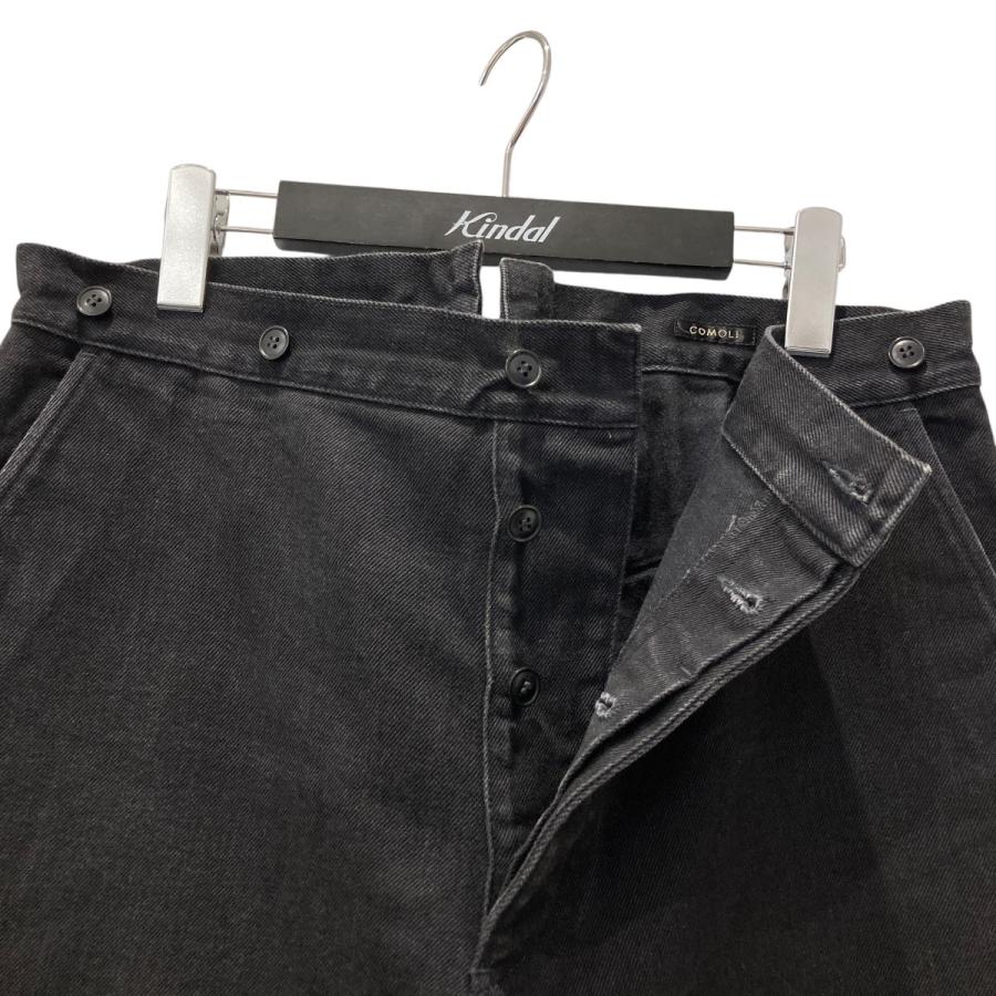 COMOLI（コモリ） デニムパンツ D01-03002 ブラック サイズ：2