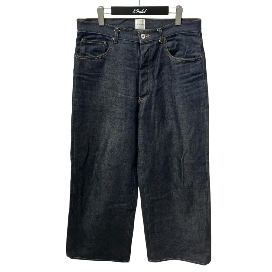 ビソウン BISOWN 25AW インディゴ リジッド センタープレス ワイド 