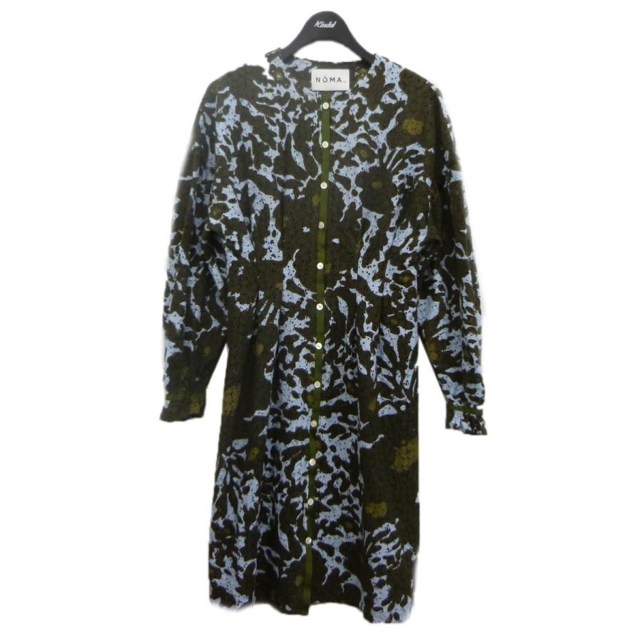 9月6日値下 Noma T D レースシャツワンピース カーキ ブルー サイズ 2 渋谷神南店 ブランド古着カインドオル 通販 Yahoo ショッピング