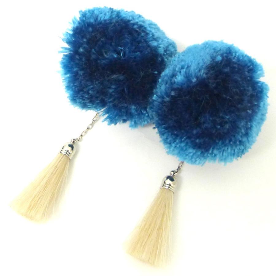 初回限定 プルラ トーガ Ladys A 渋谷神南店 ブルー イヤリング 19ss Pulla Toga ヘアアクセサリー Postetelecom Gouv Cg