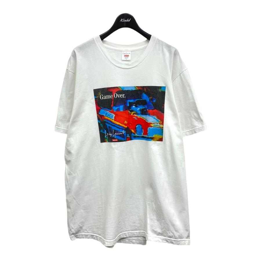 Supreme × Yohji Yamamoto 2020AW 「Game Over Tee」 ゲームオーバーTシャツ ホワイト サイズ：L (渋谷神｜kindal