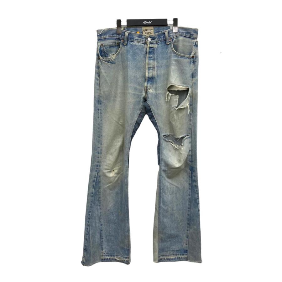 GALLERY DEPT ヴィンテージ加工 「LA FLARE」 再構築フレアデニム  