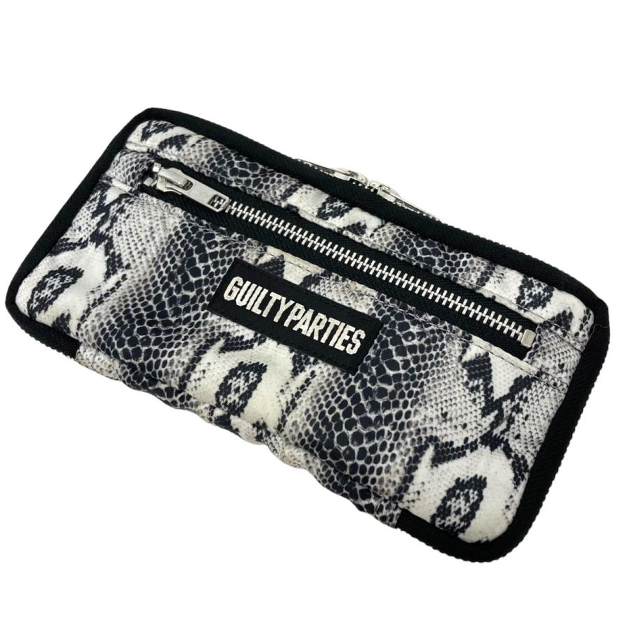 WACKO MARIA MARIA×ポーター 「TRAVEL CASE」 パイソン柄ラウンド  