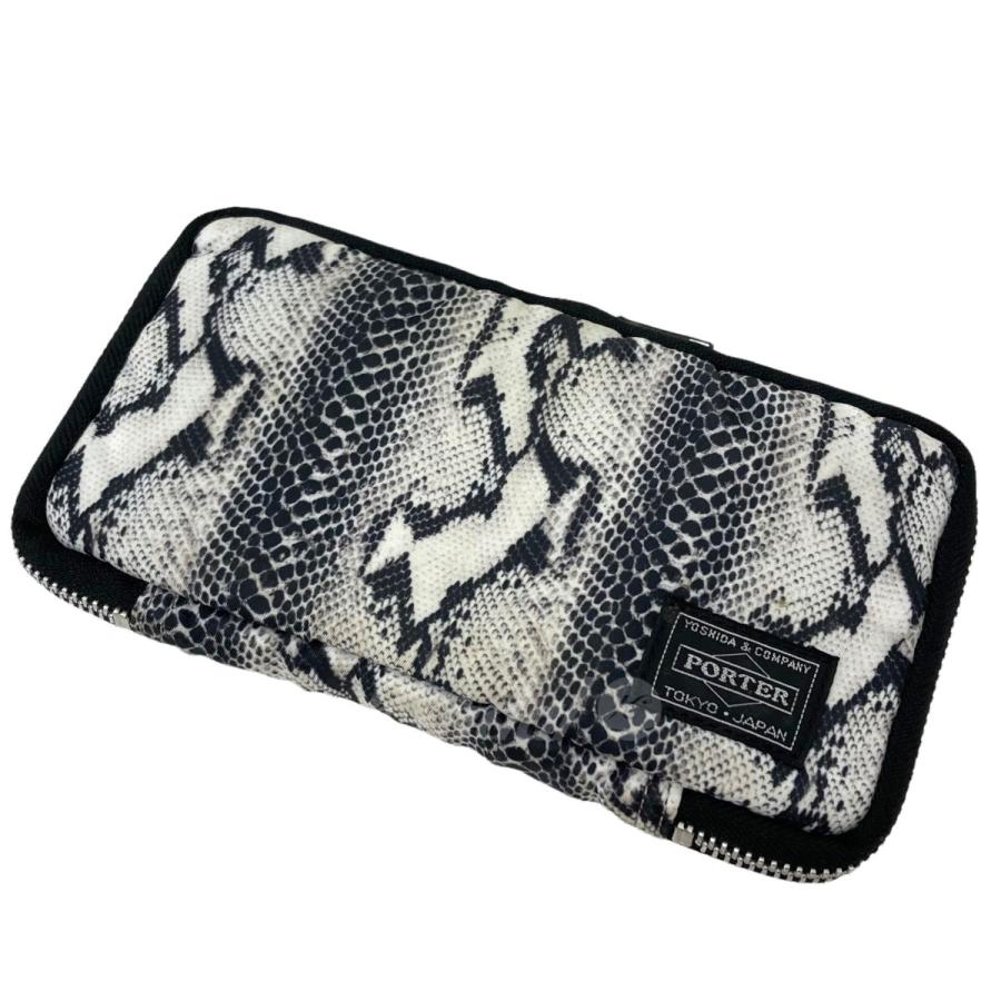 WACKO MARIA MARIA×ポーター 「TRAVEL CASE」 パイソン柄ラウンド  