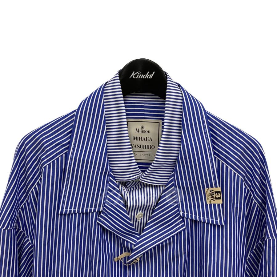 MAISON MIHARA YASUHIRO Maison 22SS 「Double Layerd Stripe Shirt 