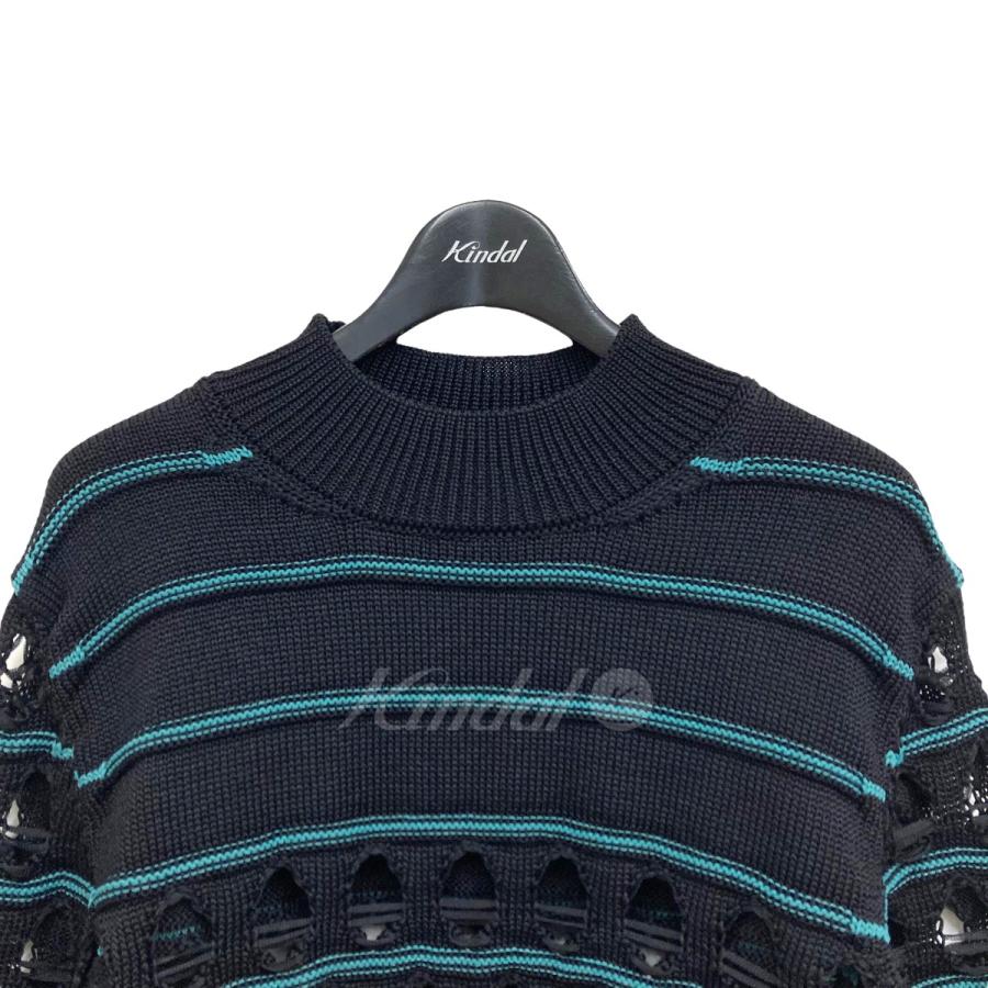 値下げ】NAMACHEKO 「LENI CREWNECK」 ニット ブラック サイズ：M  