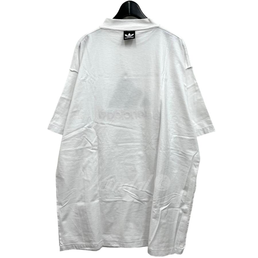 バレンシアガ アディダス BALENCIAGA × adidas 2023SS ロゴオーバーサイズTシャツ ホワイト サイズ：2｜kindal｜02