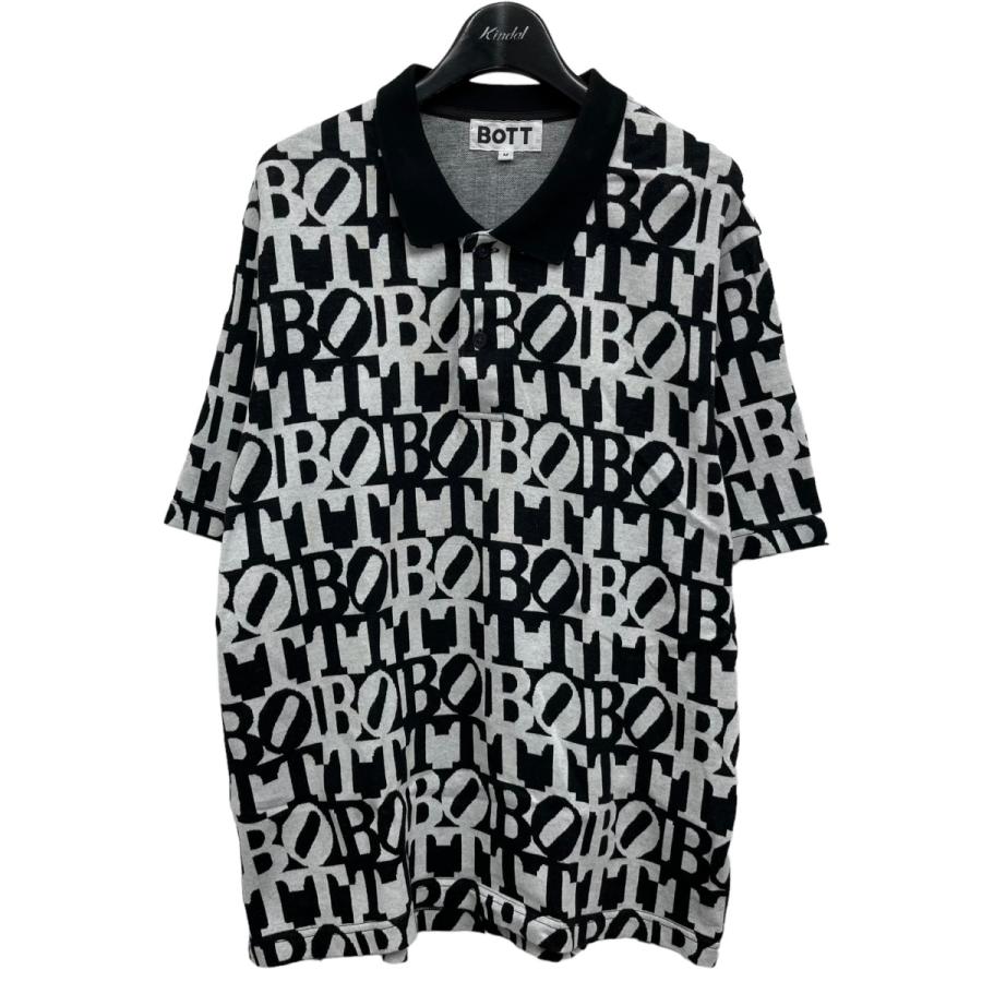 ボット BoTT 2022SS Square Logo S／SL Jacquared ロゴ半袖 