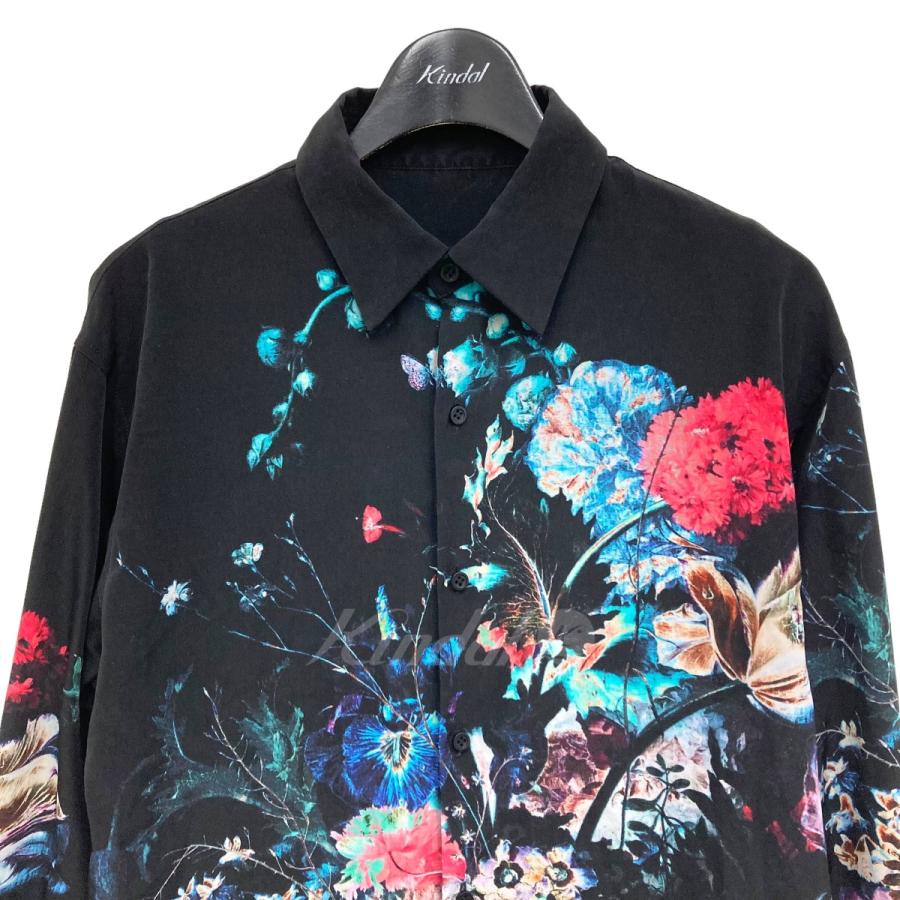 LAD MUSICIAN 【値下げ】LAD 「DECHINE INKJET FLOWER STANDARD SHIRT 