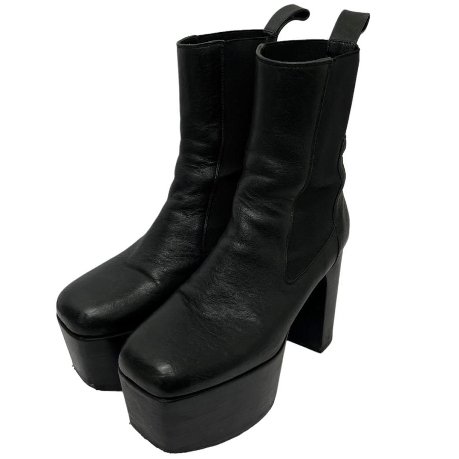 値下げ】Rick Owens キスブーツ ブラック サイズ：39 (渋谷神南店 
