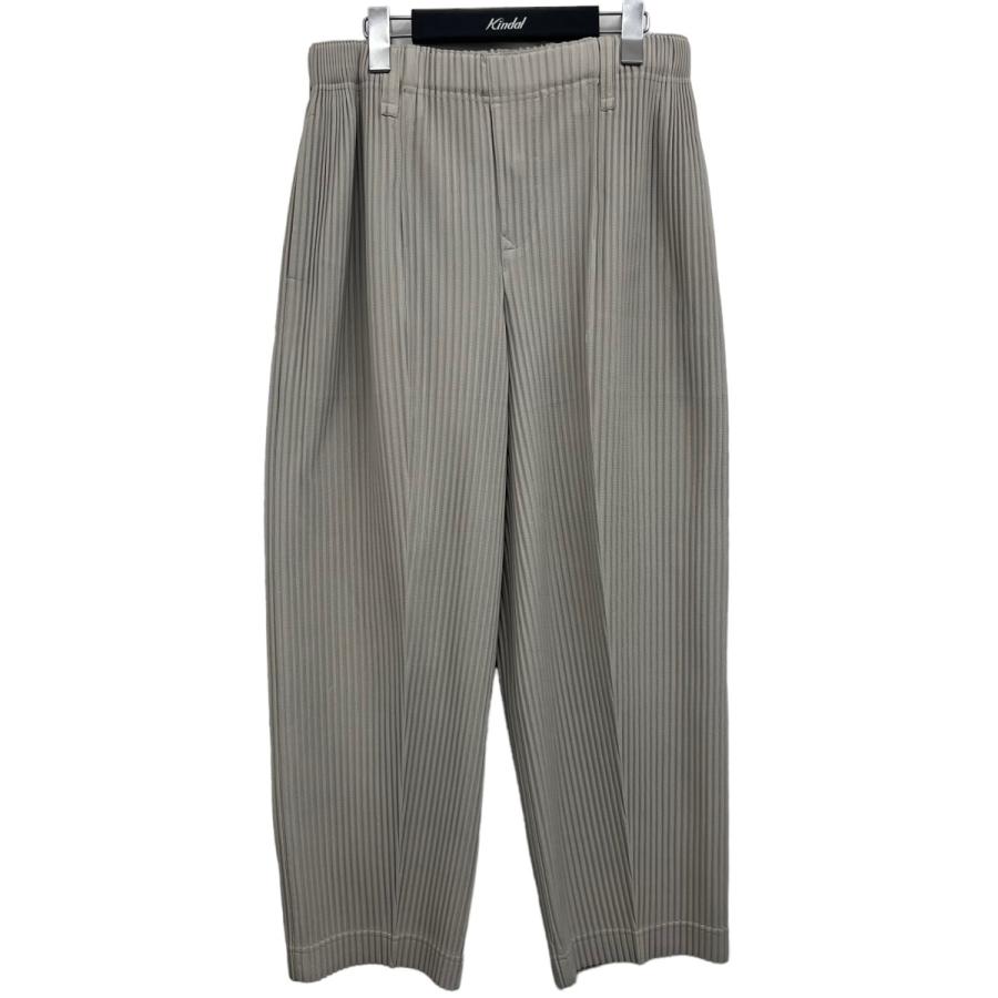 HOMME PLISSE ISSEY MIYAKE 【値下げ】HOMME プリーツパンツ グレー 