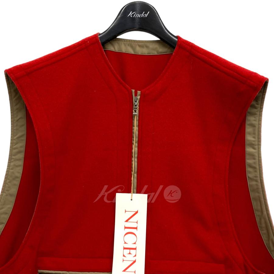 ナイスネス NICENESS 2022AW 「FELDMAN」 フェルトマイライナーベスト 