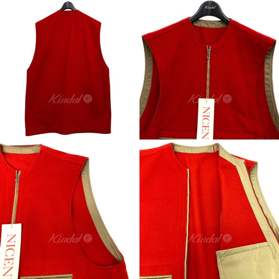 ナイスネス NICENESS 2022AW 「FELDMAN」 フェルトマイライナーベスト 