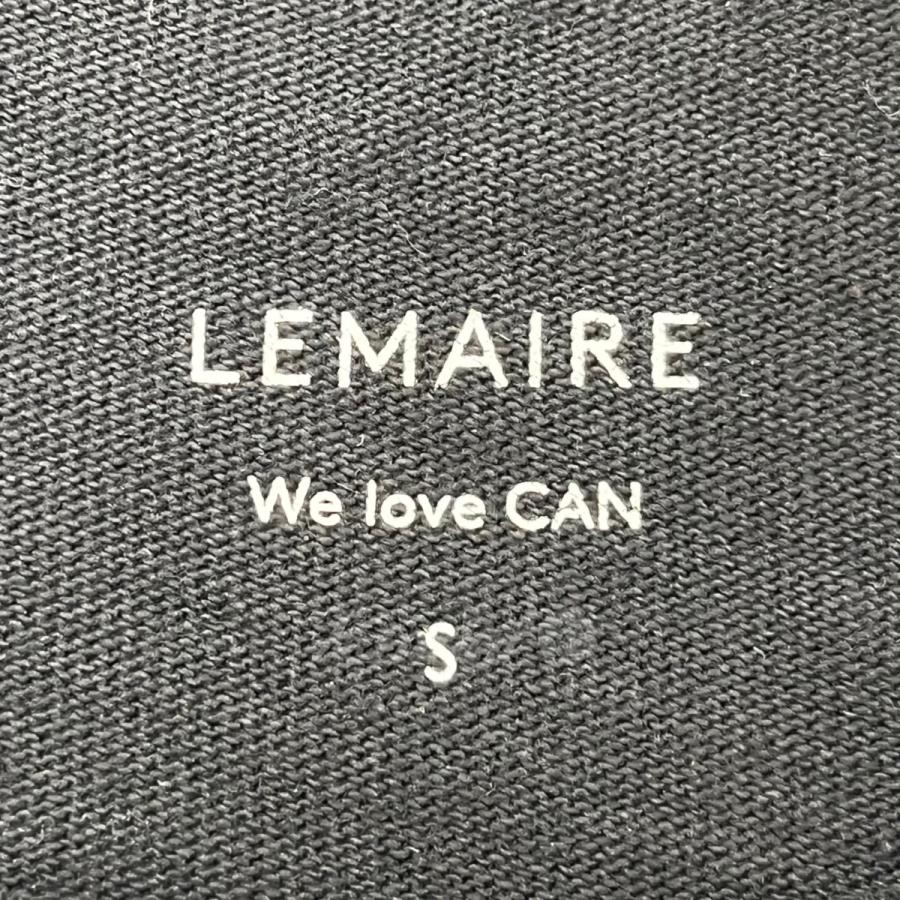 LEMAIRE × CAN プリントロングスリーブTシャツ ブラック サイズ：S (渋谷神南店)｜kindal｜06