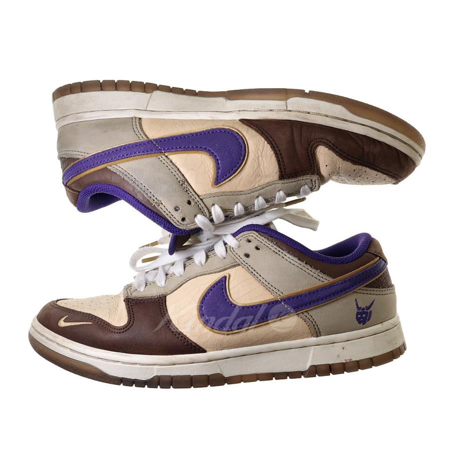 【値下げ】NIKE ダンク ロー 節分　スニーカー　Dunk Low Setsubun　DQ5009-268 ブラウン／ベージュ／パープル等 サイズ：25．5ｃｍ (明石店)｜kindal｜03