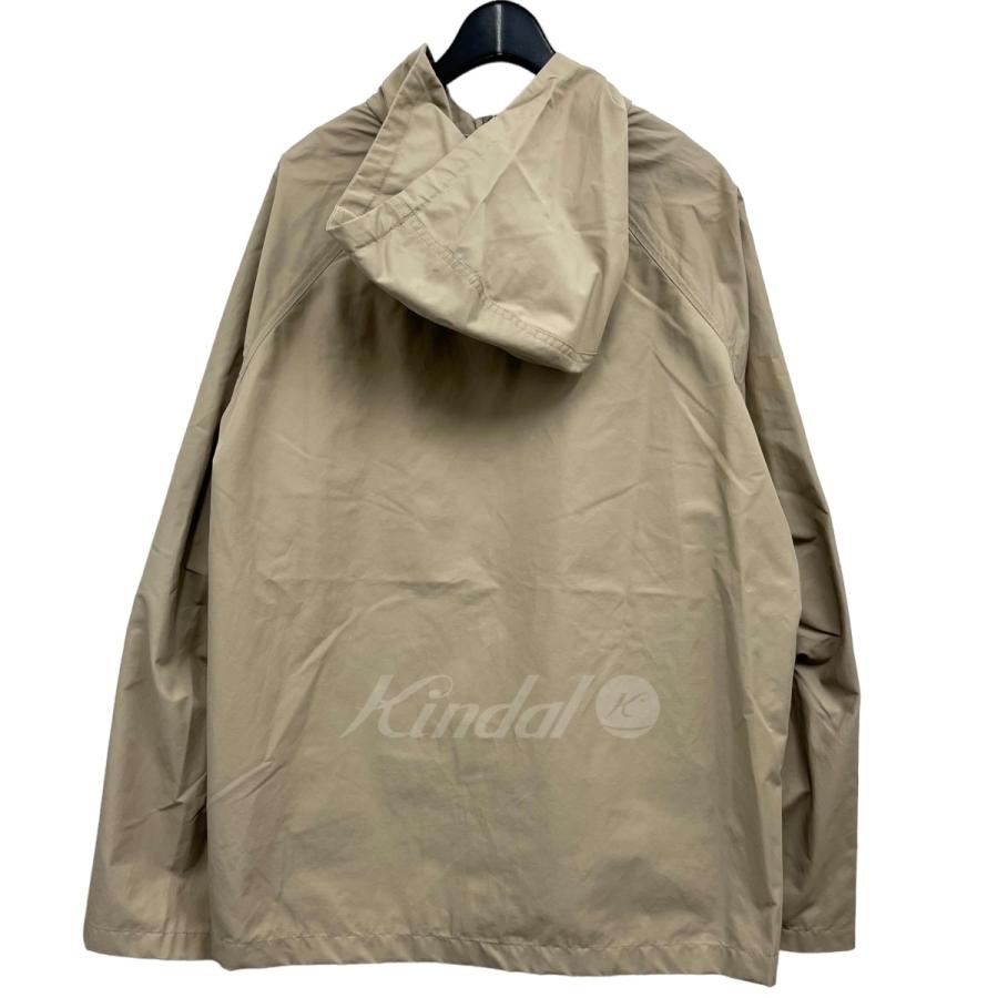 販売取扱店 スタジオニコルソン STUDIO NICHOLSON 「HOODED CROP JACKET BAILEY」 ジップジャケット ベージュ サイズ：S