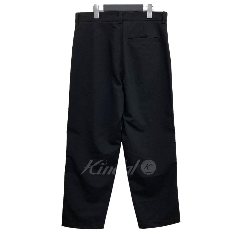 オーエーエムシー OAMC ダブルニーパンツ ブラック サイズ：32 