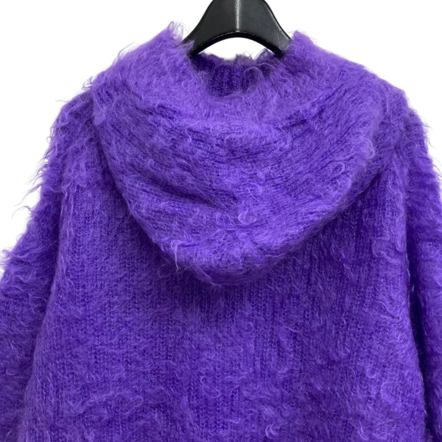 値下げ】TAO COMME des GARCONS モヘアニットパーカー パープル サイズ 