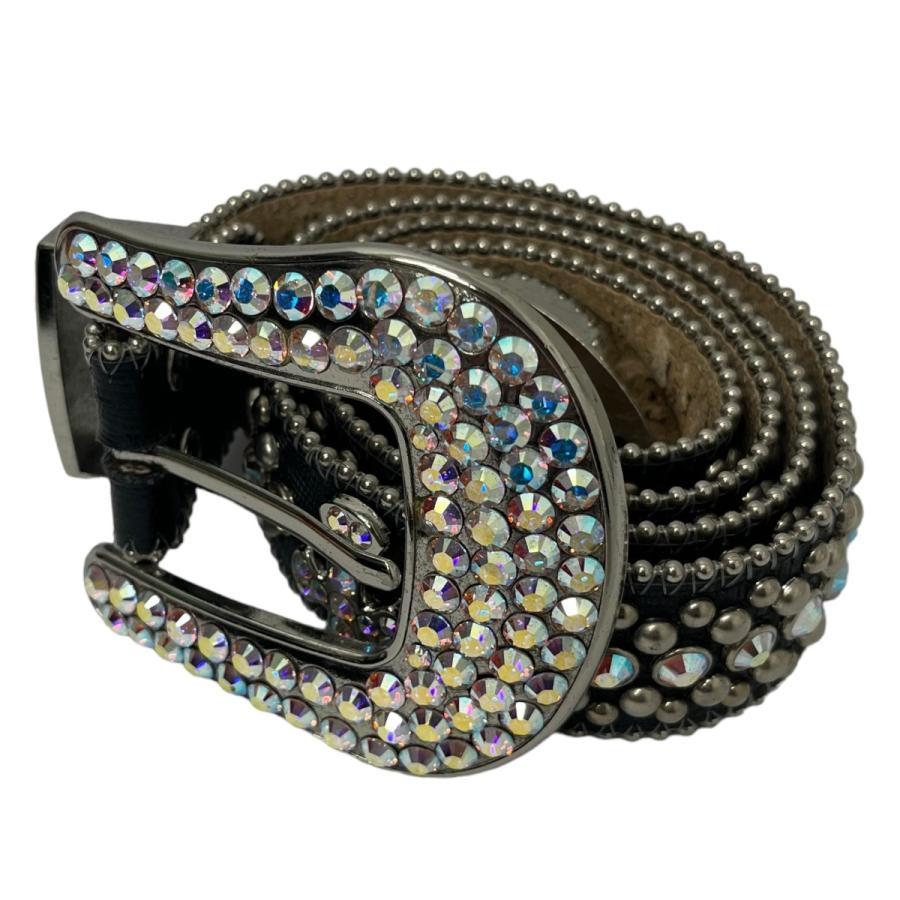 b.b.Simon ビービーサイモン b．b．simon ベルト ブラック サイズ  