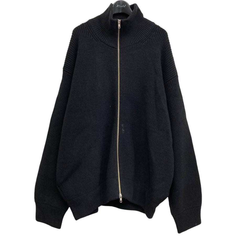 値下げ】stein OVERSIZED DRIVERS KNIT ZIP JACKET ドライバーズニット 