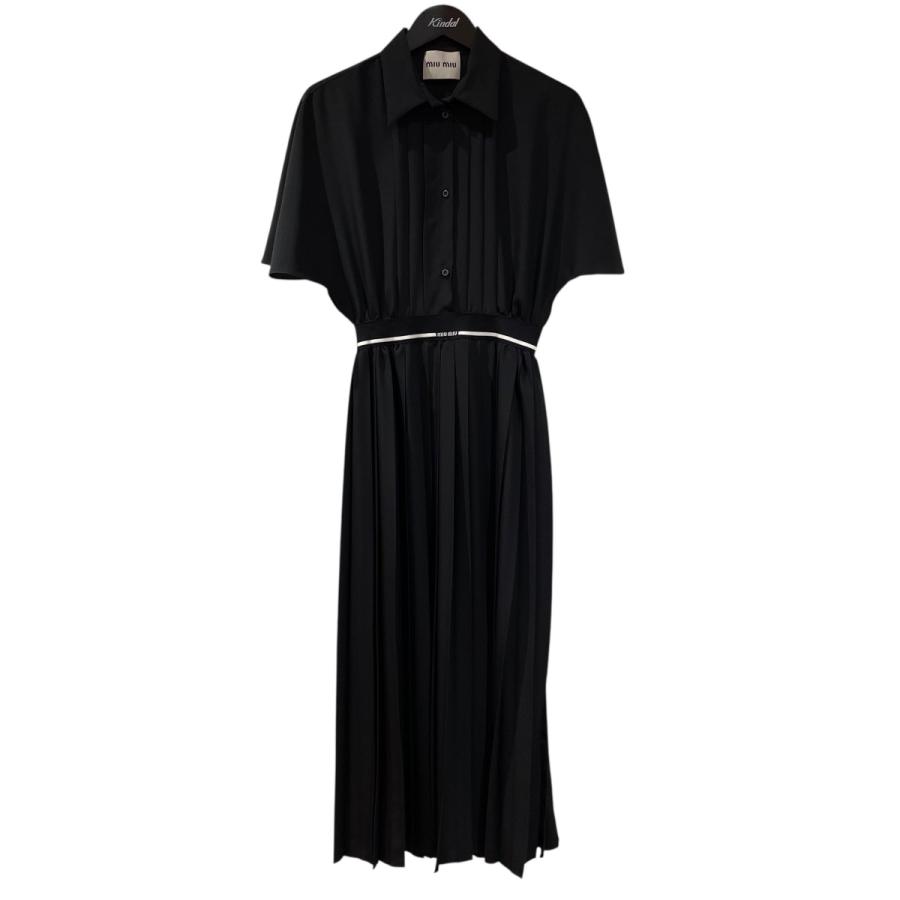 miu miu（ミュウミュウ） 【値下げ】MIU MIU クレープ デ シン ミディ  