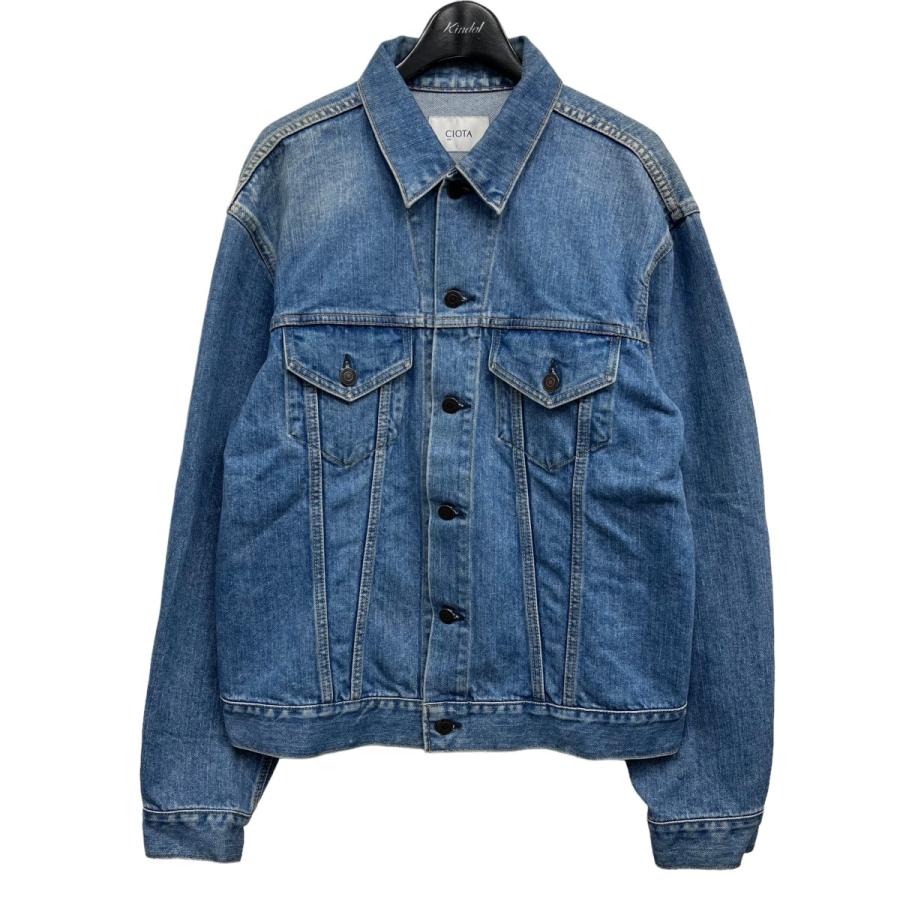 シオタ CIOTA スビンコットン 13．5oz デニムジャケット インディゴ 
