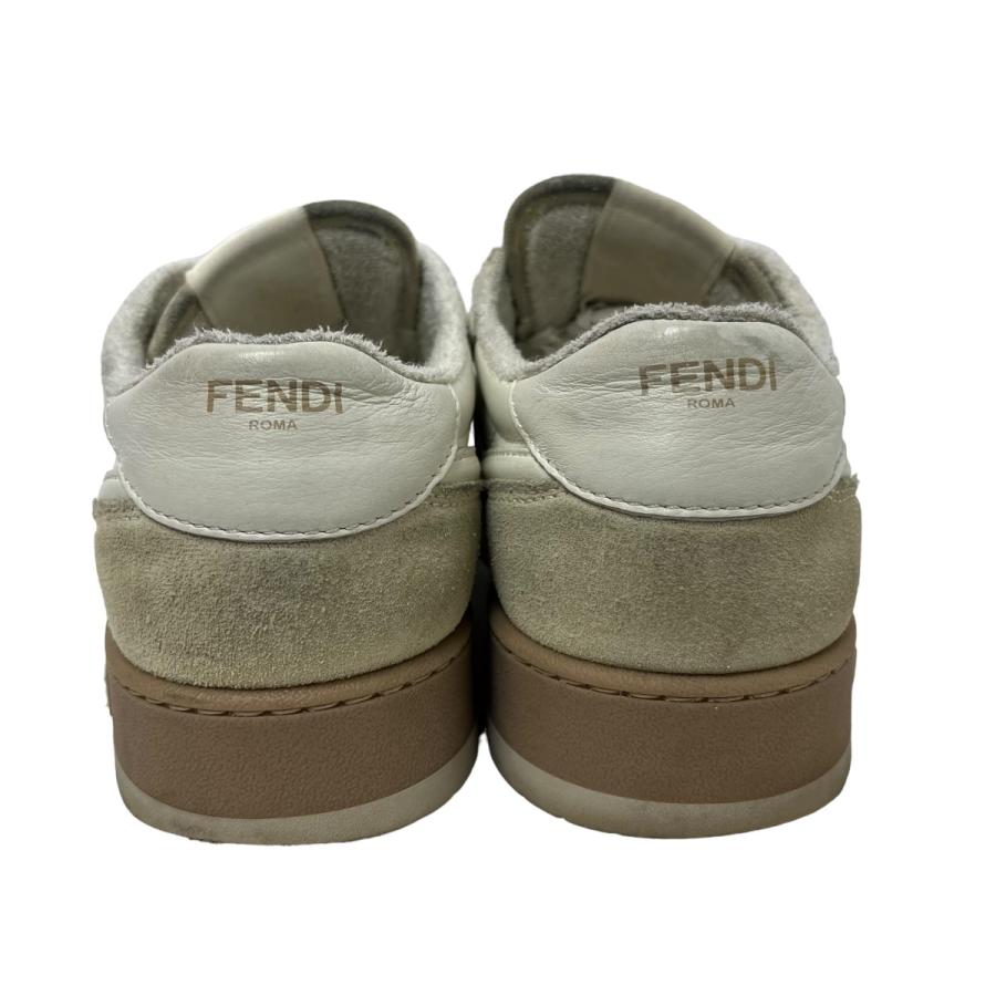 値下げ】FENDI MATCH スニーカー ホワイト サイズ：8 (渋谷神南店 