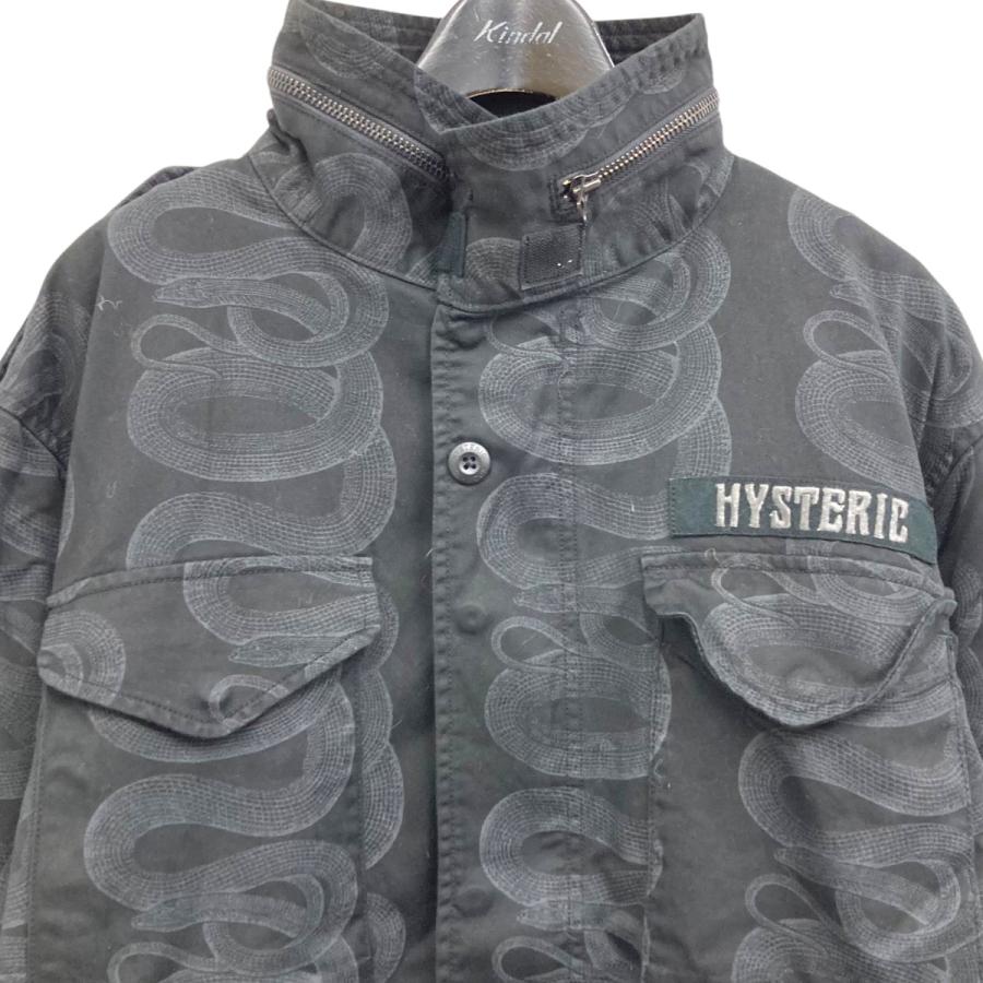 HYSTERIC GLAMOUR 【値下げ】Hysteric Glamour SNAKE LOOP柄 M65 HYSTERIC GLAMOUR 【値下げ】Hysteric Glamour SNAKE LOOP柄 M65