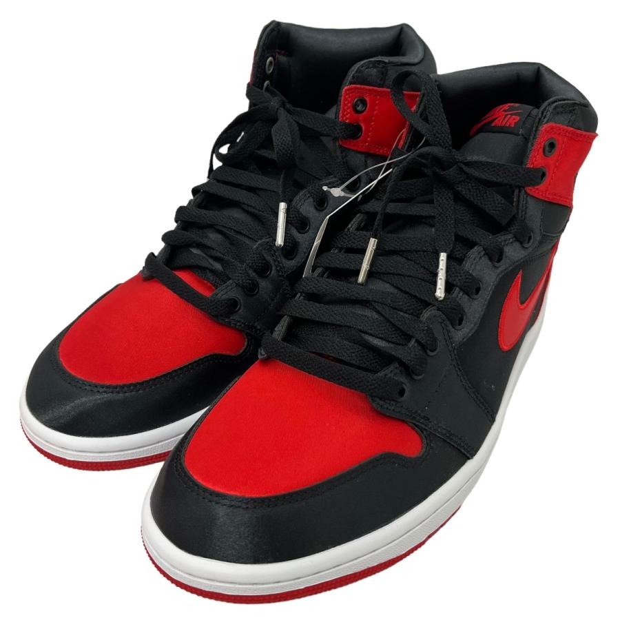 値下げ】NIKE AIR JORDAN 1 RETRO HIGH OG スニーカー ブラック×レッド 