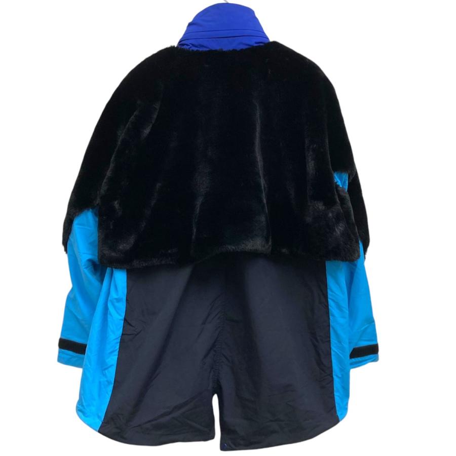 トーガプルラ TOGA PULLA Nylon taffeta fur blouson ナイロンファー 