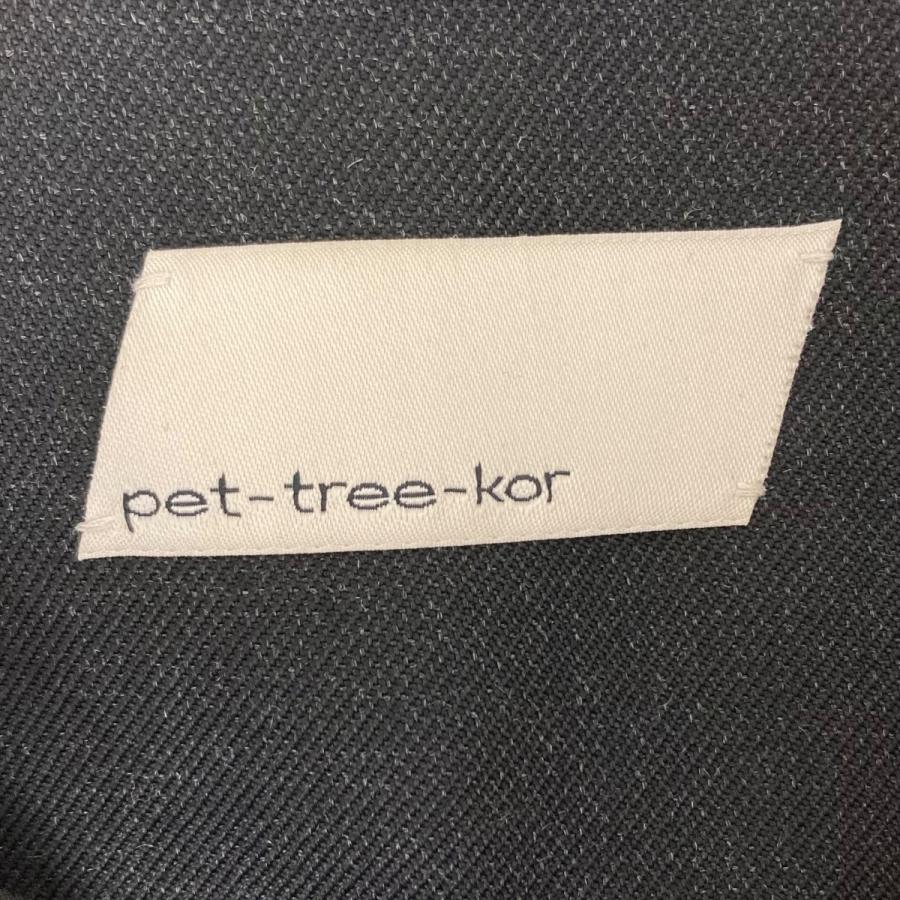 pet-tree-kor 23AW Crassula Jacket in Charcoal ウールジャケット 