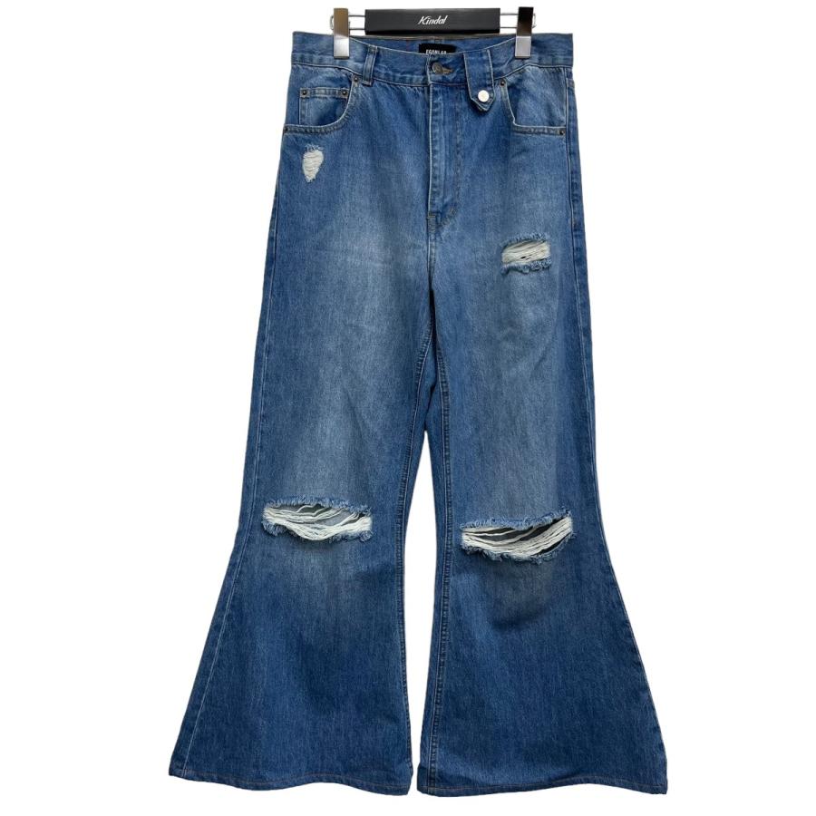 値下げ】EGONLAB 2024SS ATOMIC DENIM デニムパンツ インディゴ サイズ 