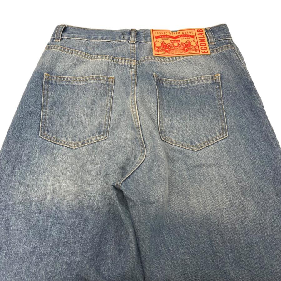 値下げ】EGONLAB 2024SS ATOMIC DENIM デニムパンツ インディゴ サイズ 