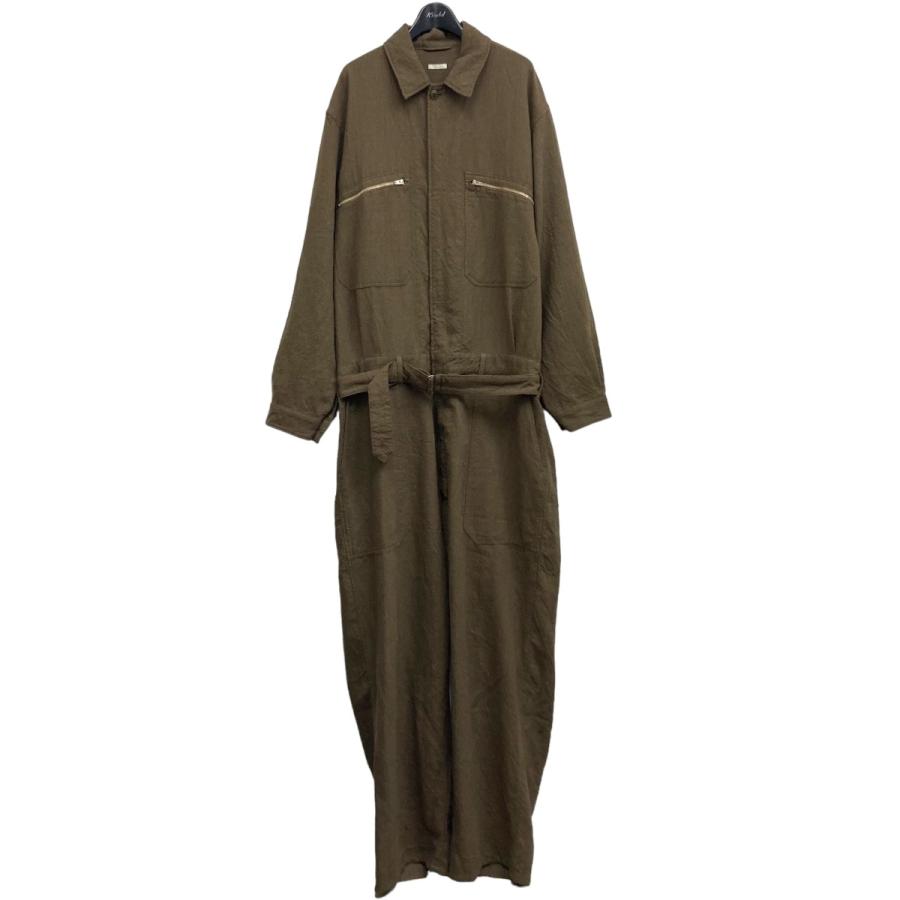 COMOLI 【値下げ】COMOLI 23AW 縮絨ウール オールインワン ブラウン 