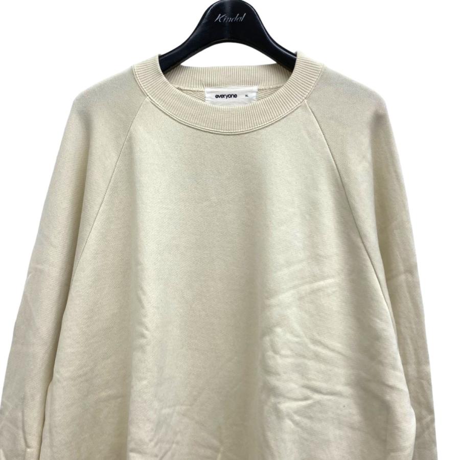 値下げ】everyone スウェット アイボリー サイズ：XL (渋谷神南店 