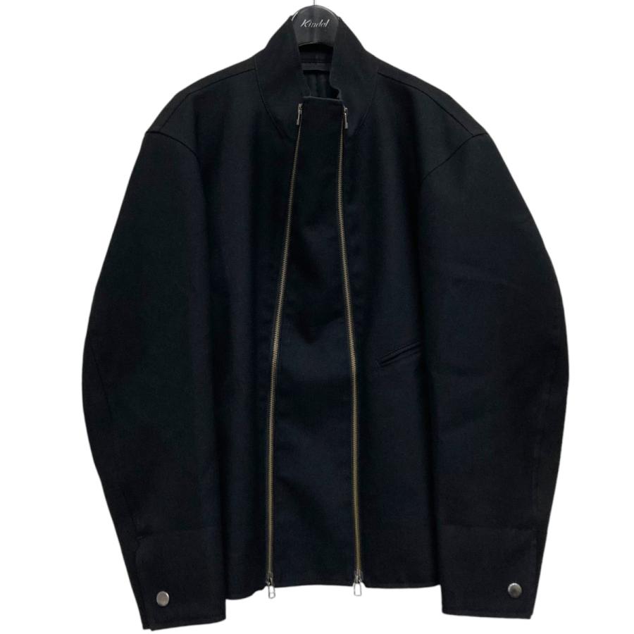 UJOH ウジョー W ZIP Blouson ウールジャケット ブラック サイズ：2  
