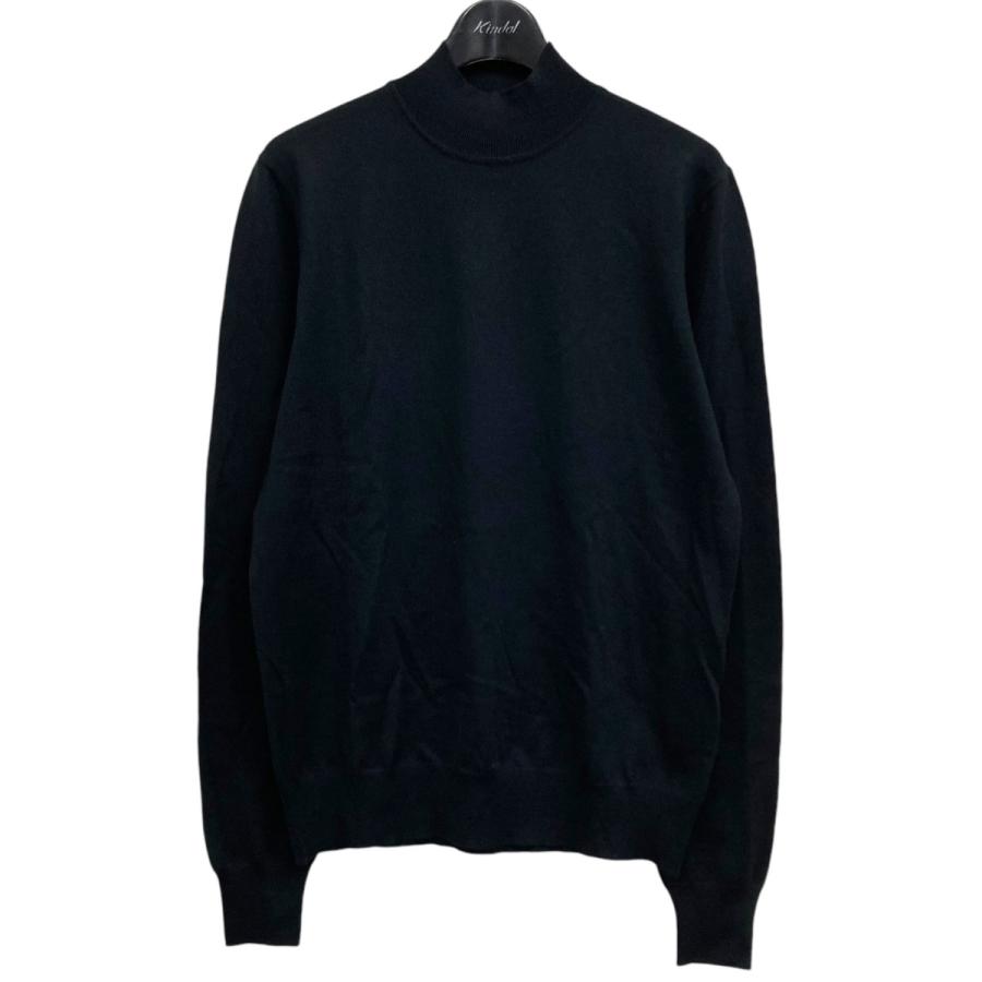 プラダ PRADA モックネックニット ブラック サイズ：46 