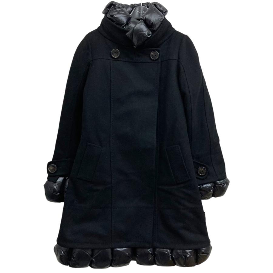 MONCLER 【値下げ】MONCLER ダウンドッキングコート ブラック サイズ 