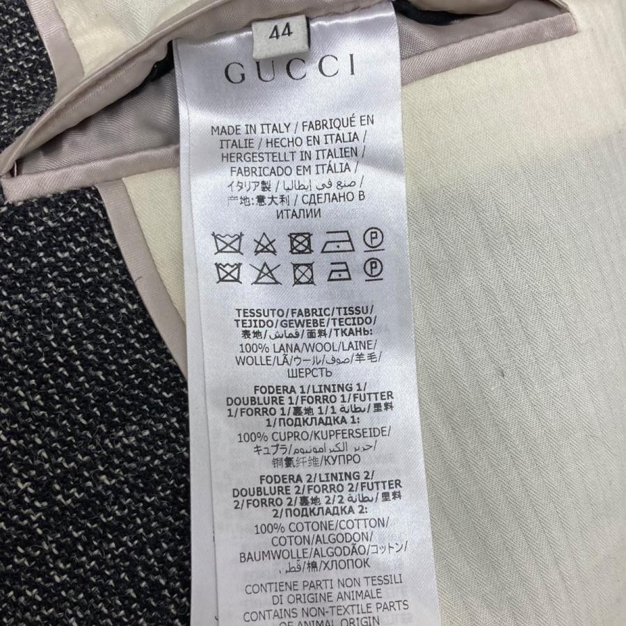 グッチ GUCCI ウールジャケット グレー サイズ:44 グッチ GUCCI ウールジャケット グレー サイズ:44