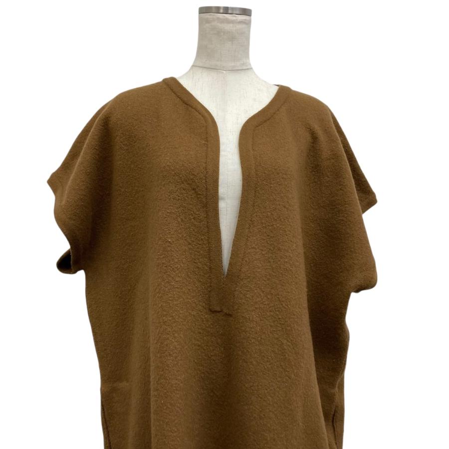 CristaSeya クリスタセヤ Cristaseya ELTED WOOL CAFTAN