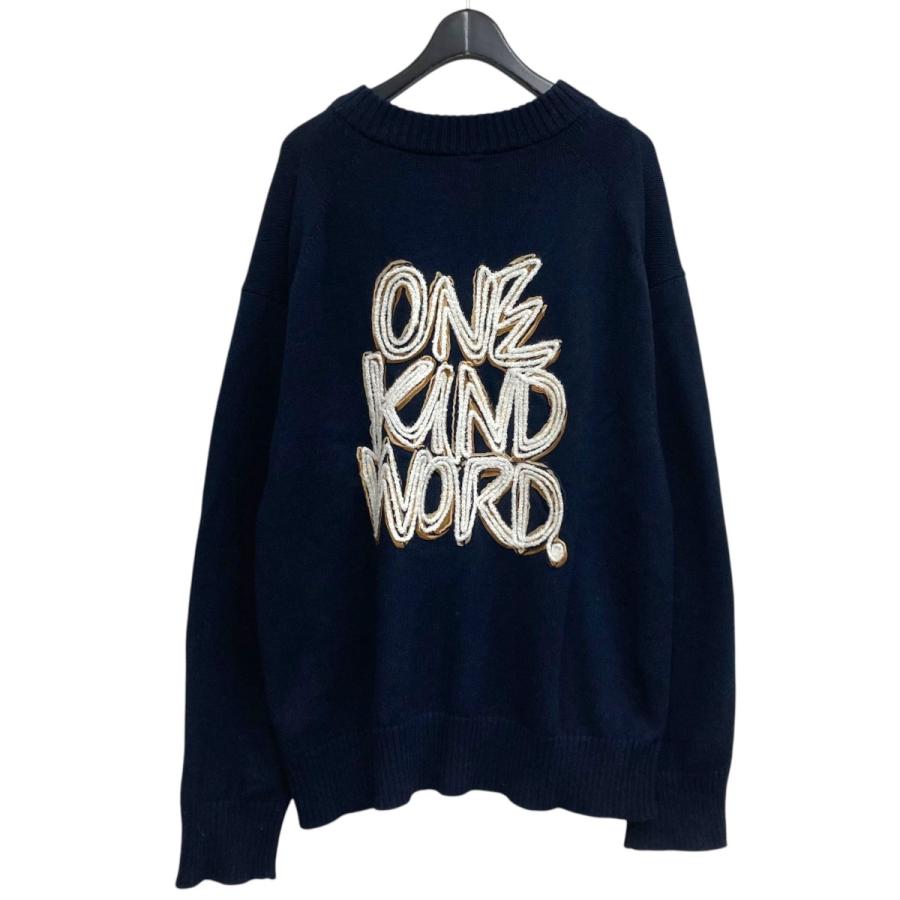 sacai 【値下げ】sacai×Eric Haze 23SS Code Emb Knit Pullover