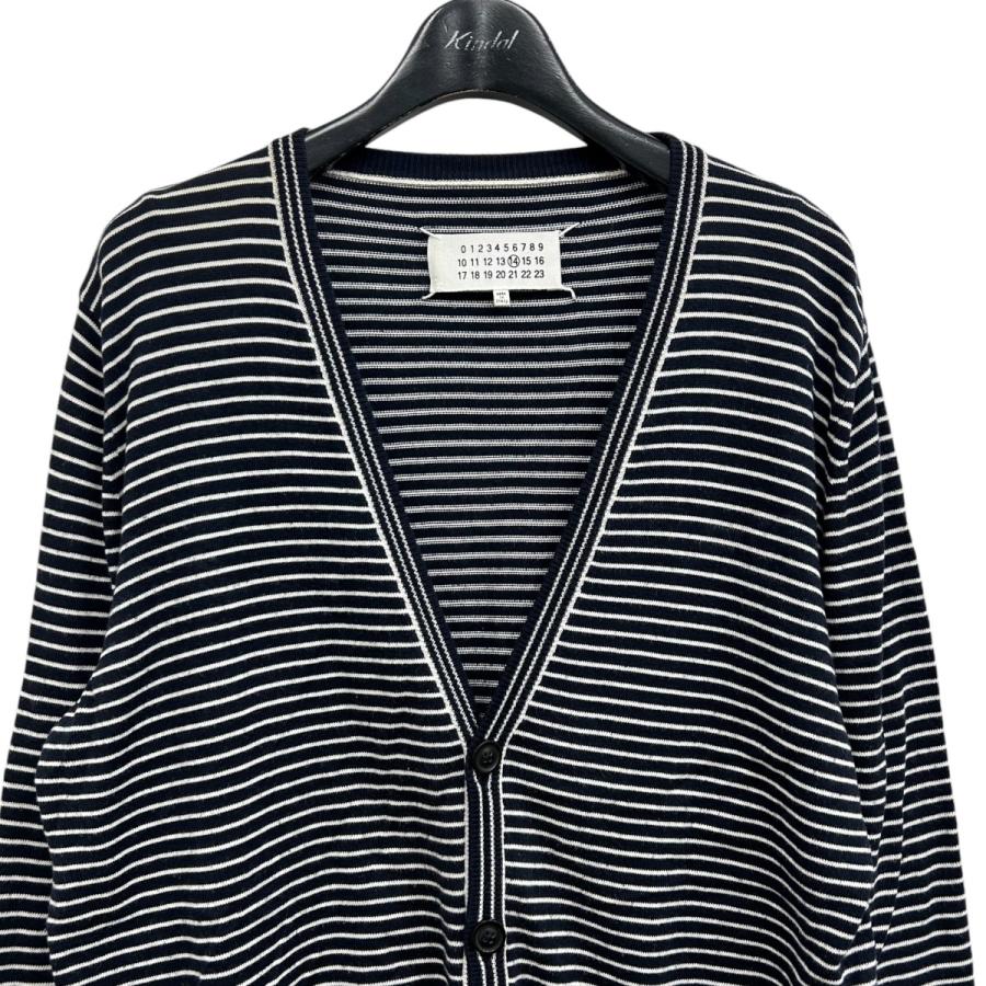 Maison Margiela メゾンマルジェラ ボーダーカーディガン Maison Margiela メゾンマルジェラ ボーダーカーディガン