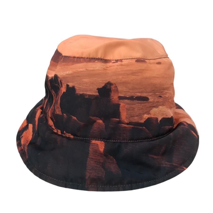 KITH（キス） リバーシブルバケットハット オレンジ : カインドオル