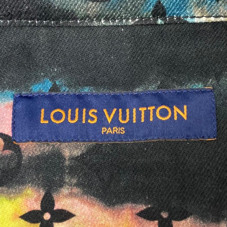 LOUIS VUITTON モノグラム タイダイ デニムジャケット ブラック