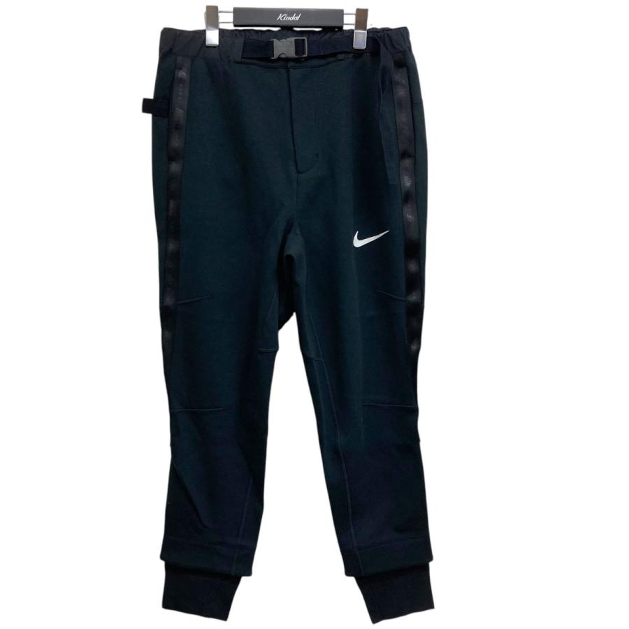 sacai サカイ×ナイキ sacai×NIKE スウェットパンツ ブラック サイズ：L 