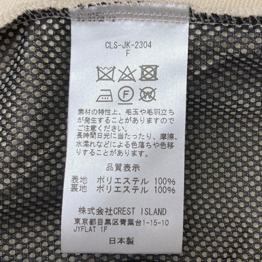 clesste ベスト 値下げ】CLESSTE フリースベスト ホワイト サイズ：Free (EC