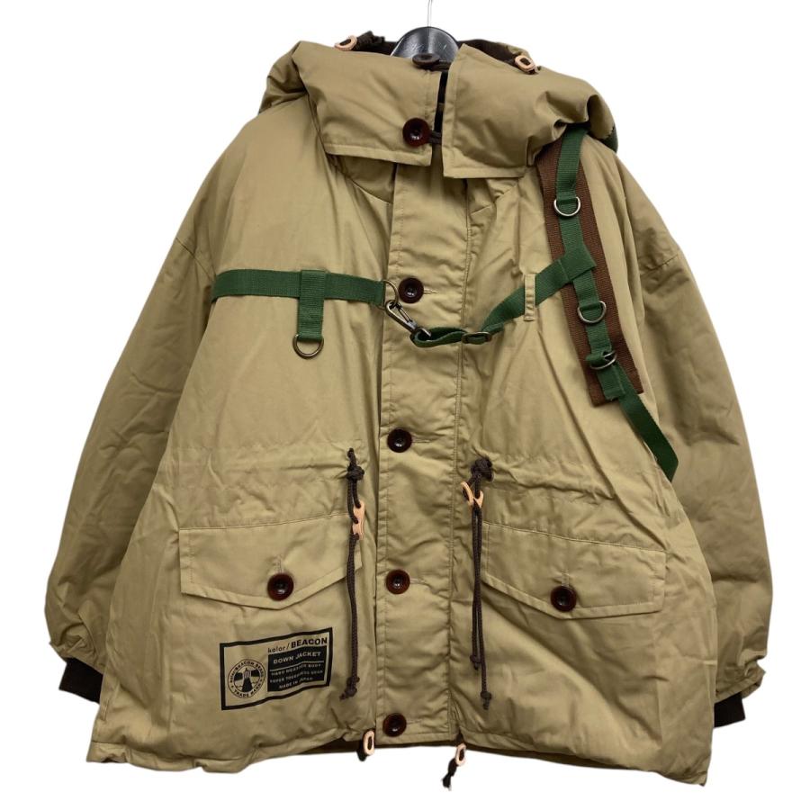 値下げ】kolor／BEACON ダウンジャケット ベージュ サイズ：2 (渋谷  