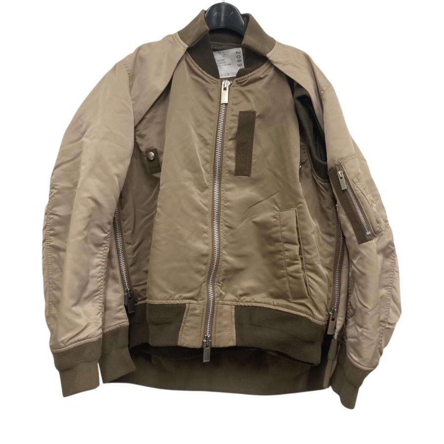 sacai サカイ ’22SS ジャケット・ブルゾン サイズ1 未使用 sacai 22ss Suiting MA-1 Mix Blouson サイズ1