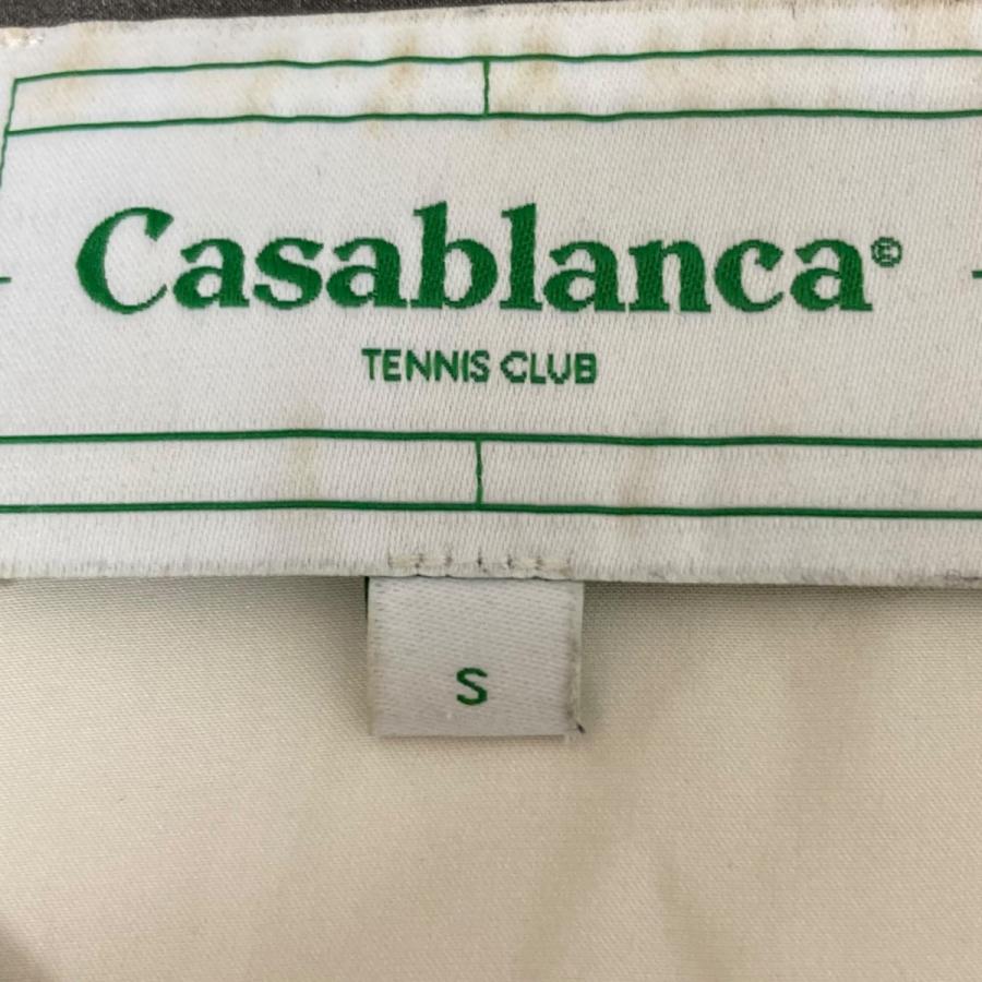 カサブランカ CASABLANCA シルクシャツ ホワイト サイズ：S